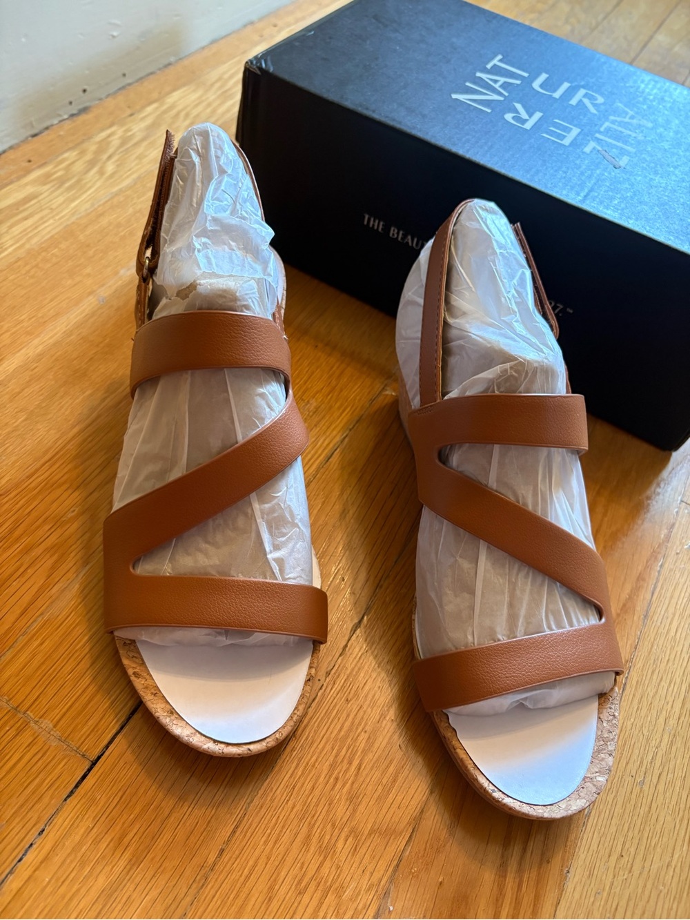 Naturalizer “Adria” wedge sandals, NWT